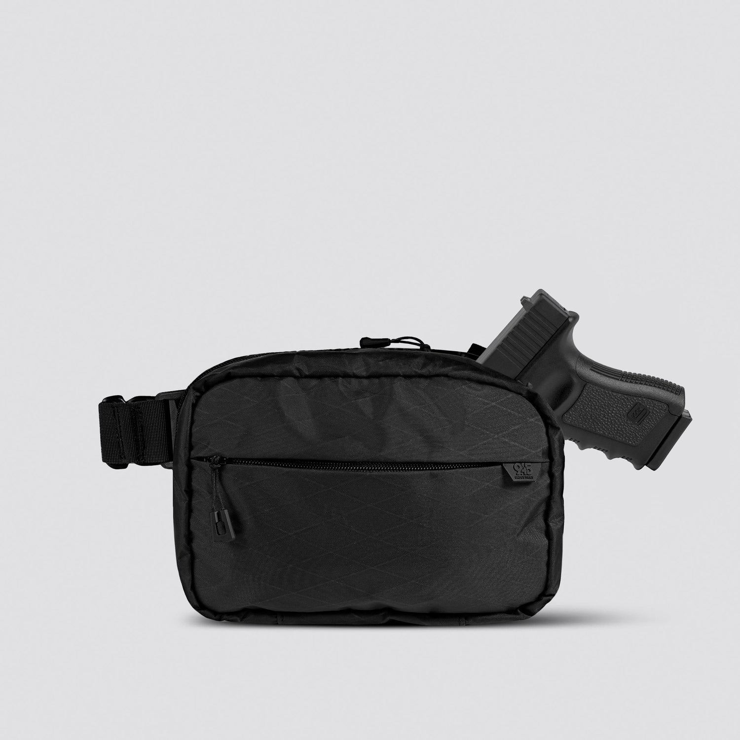 QAPL LOW PROFILE X-Pac® Black Concealment Bag (LARGE) WITH IWB ADAPTER