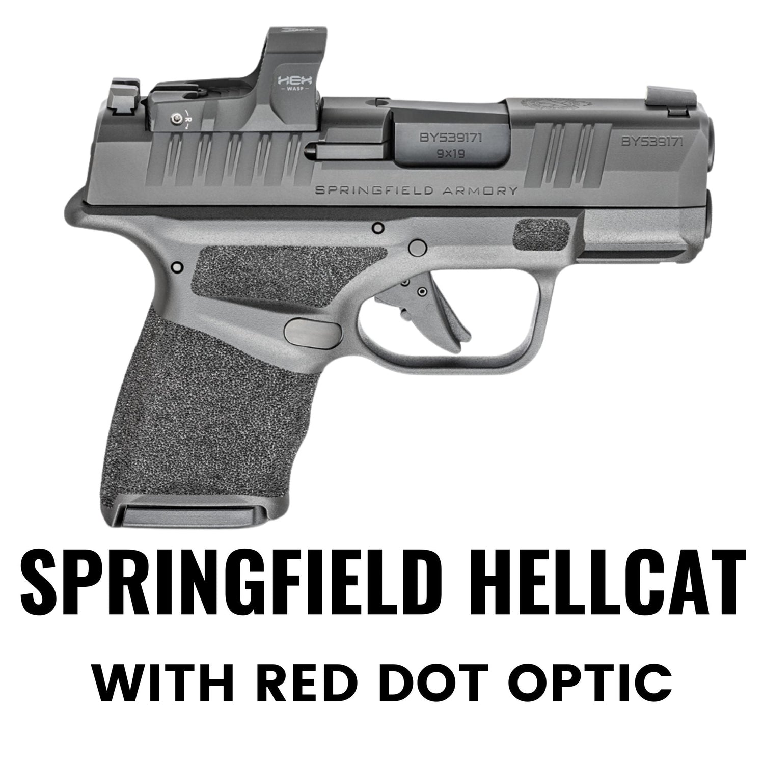 Springfield Hellcat with Red Dot Optic Flashbang Bra Holster
