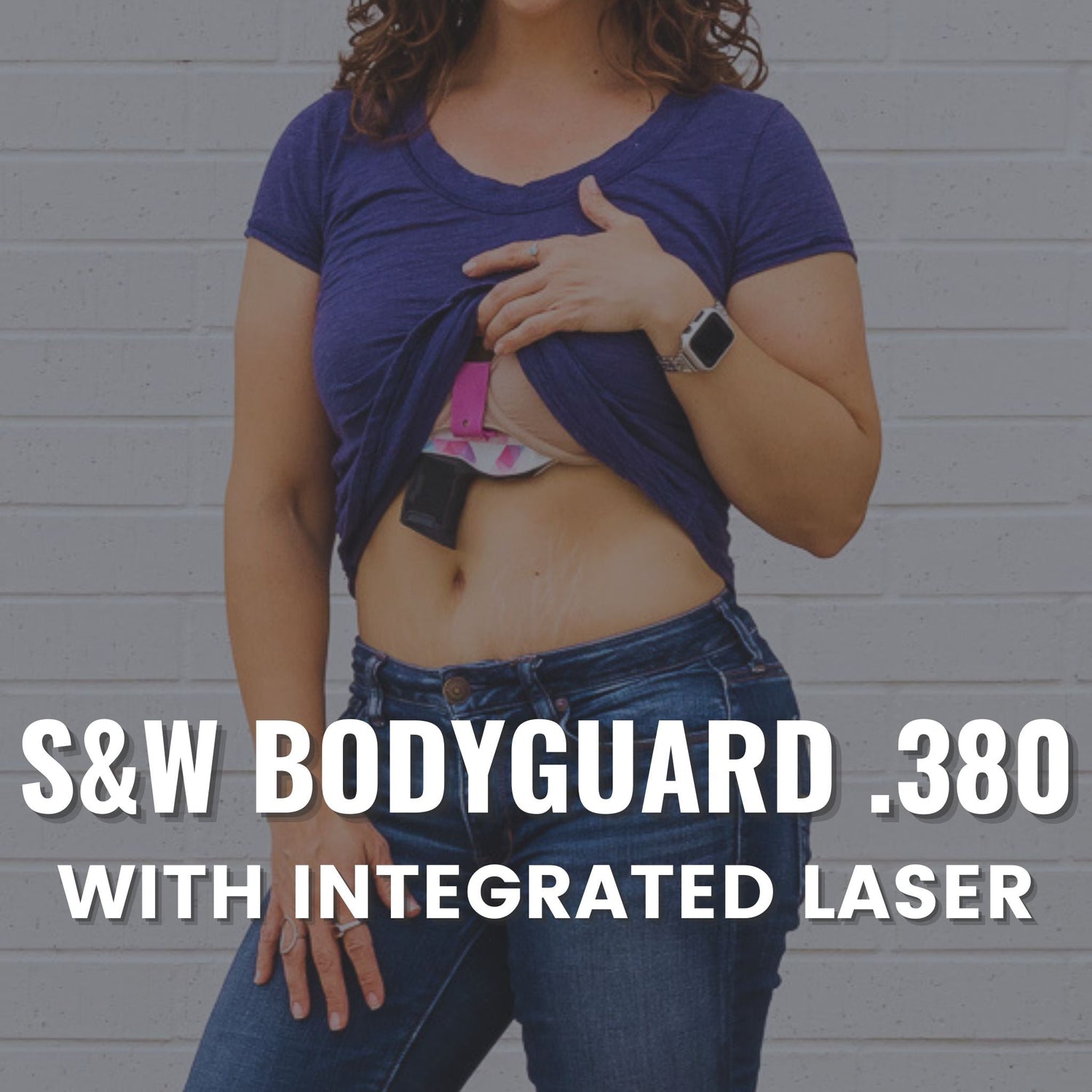 Smith & Wesson Bodyguard .380 w/ laser Flashbang Bra Holster
