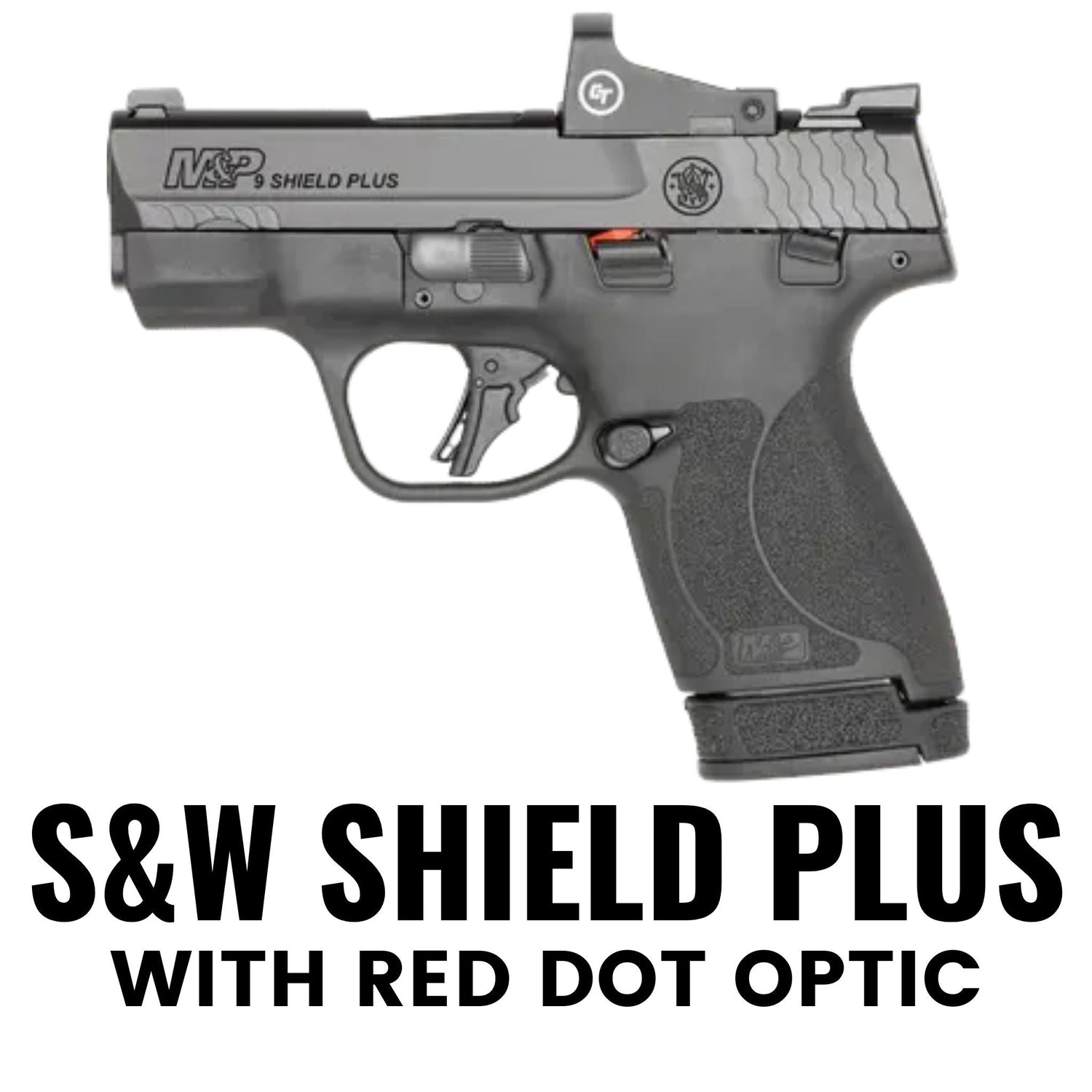 Smith & Wesson Shield Plus with Red Dot Optic Flashbang Bra Holster