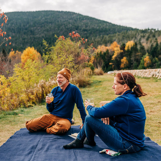 M33 - Lodge Twin Blanket White Mountain Woolen