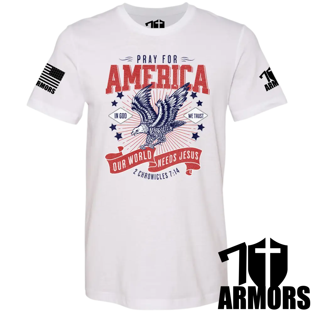 AMERICA NEEDS JESUS T-SHIRT