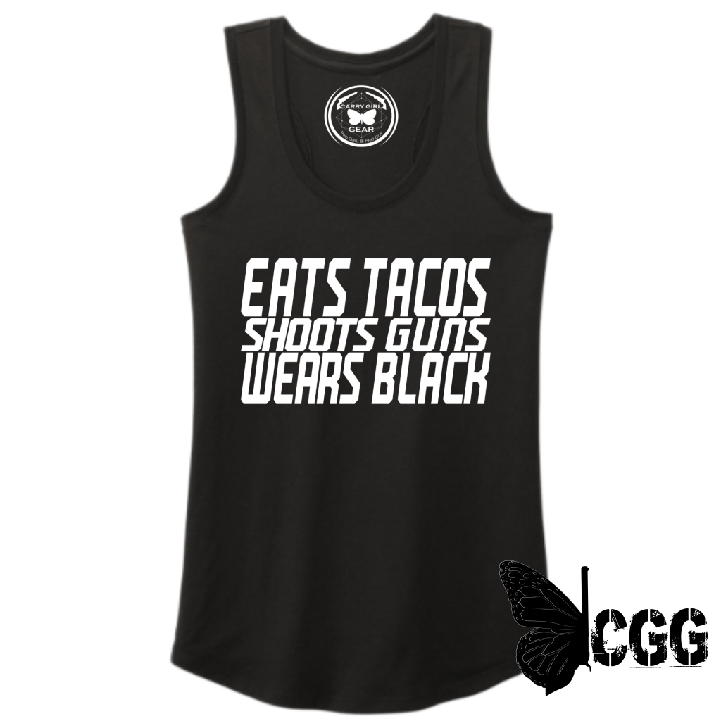 EATS TACOS TANK TOP