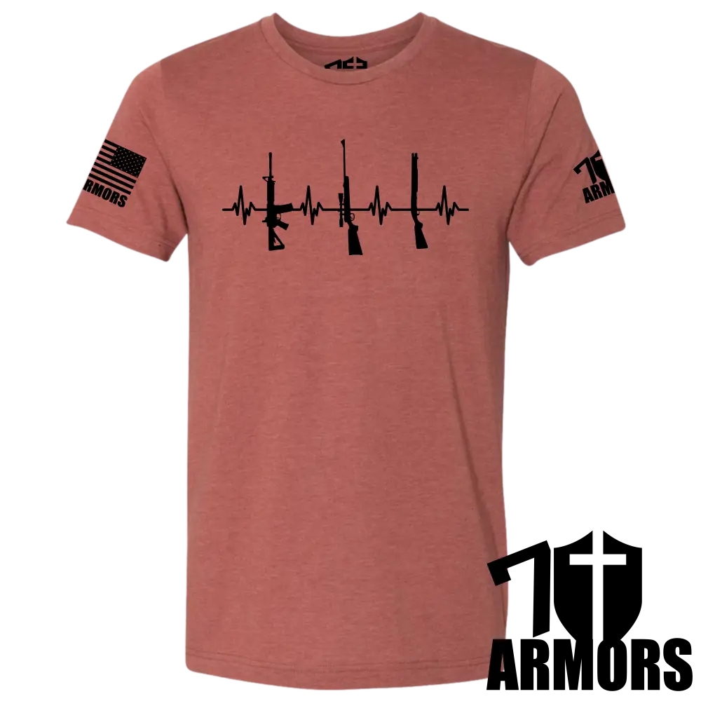 HEARTBEAT OF LIBERTY T-SHIRT