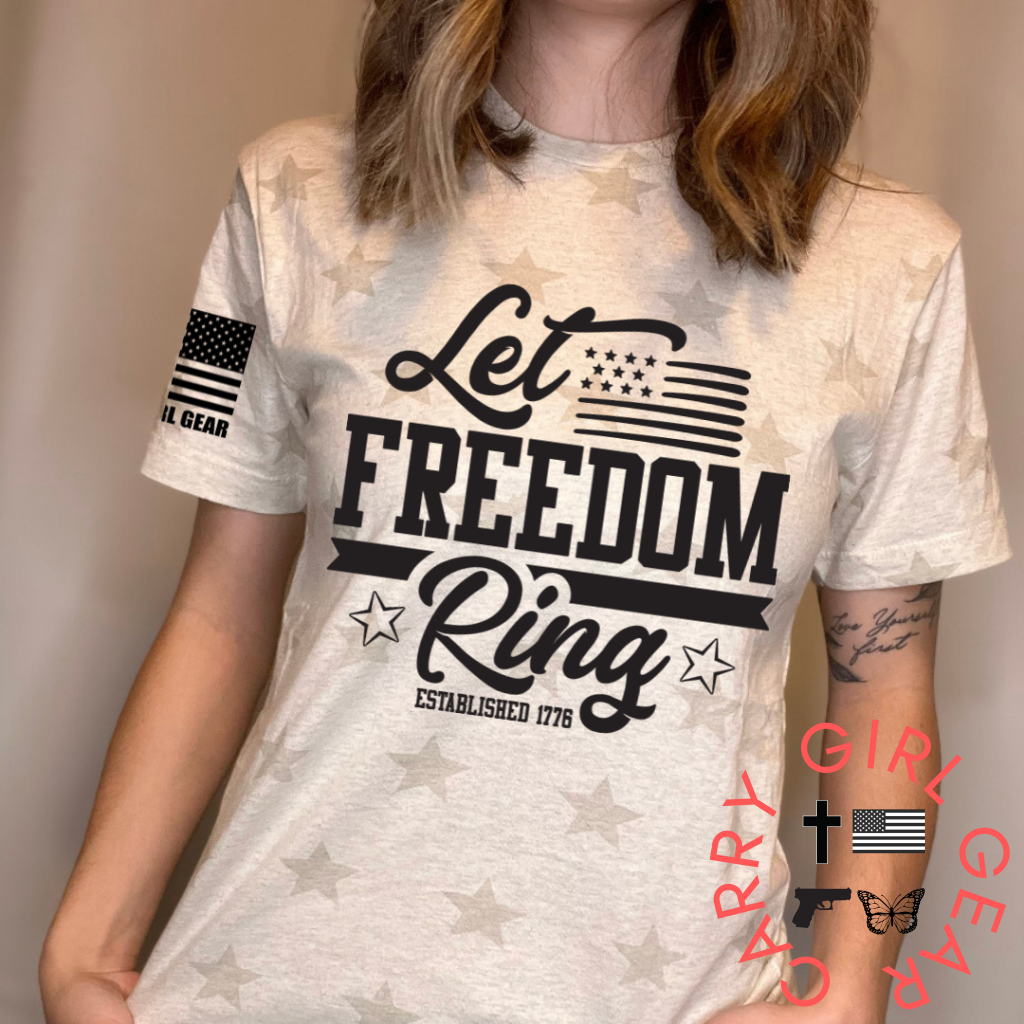 LET FREEDOM RING Tee