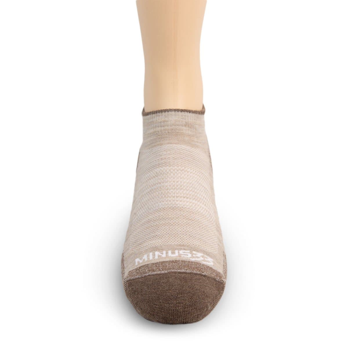Microweight Cushion - No Show Wool Socks Mountain Heritage
