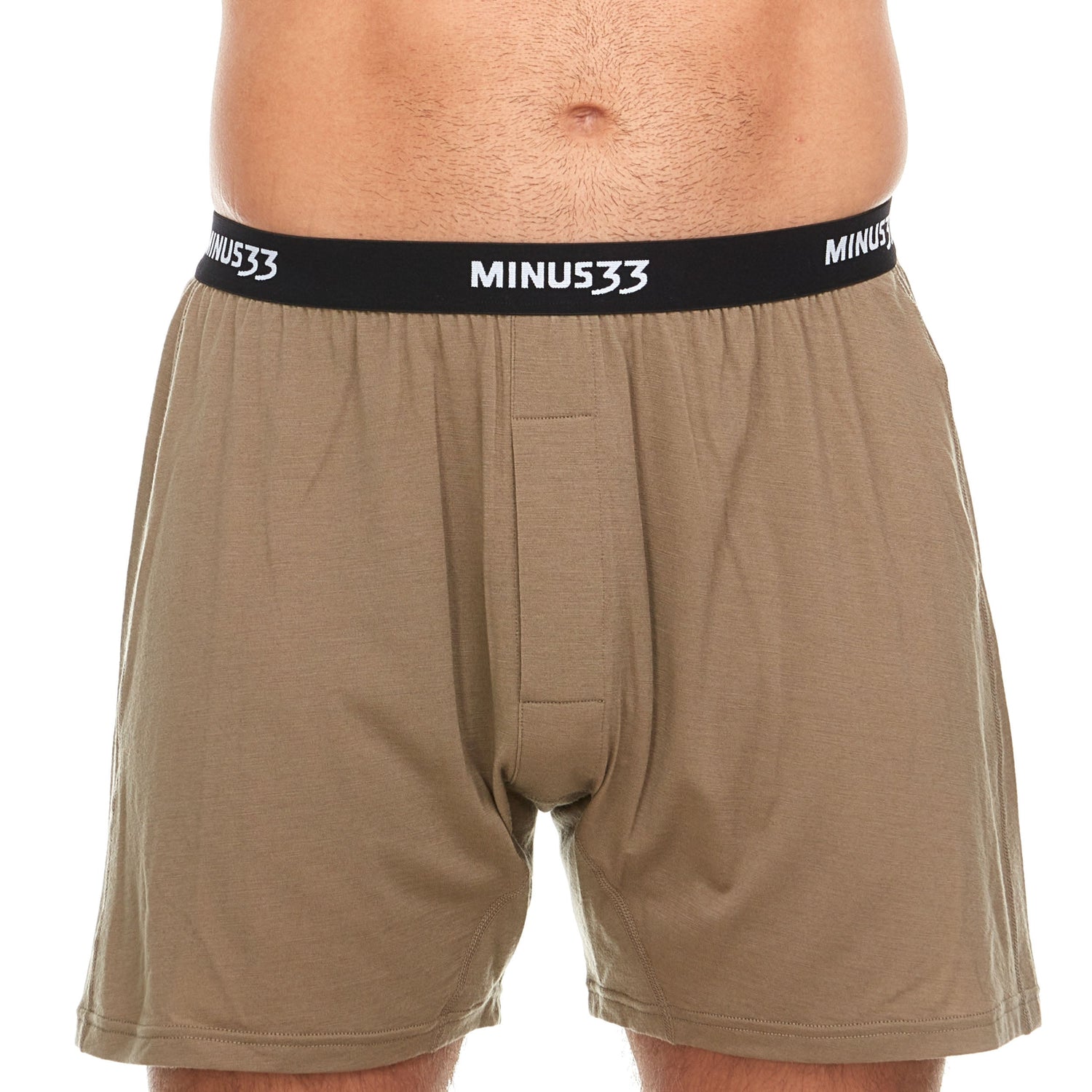 Microweight - Men's Wool Boxer Shorts Woolverino