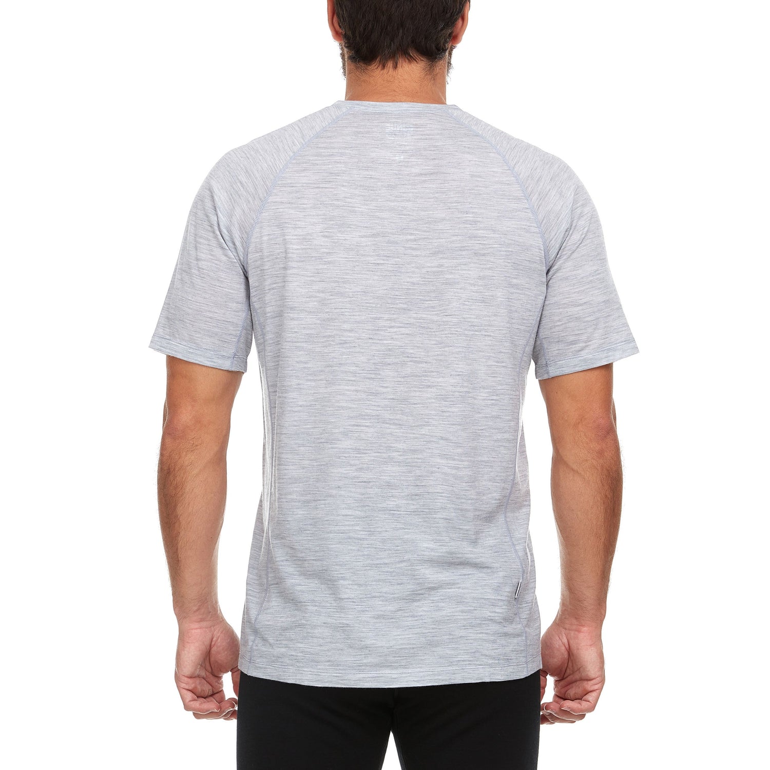 Microweight - Men's Wool V-Neck T-Shirt Woolverino