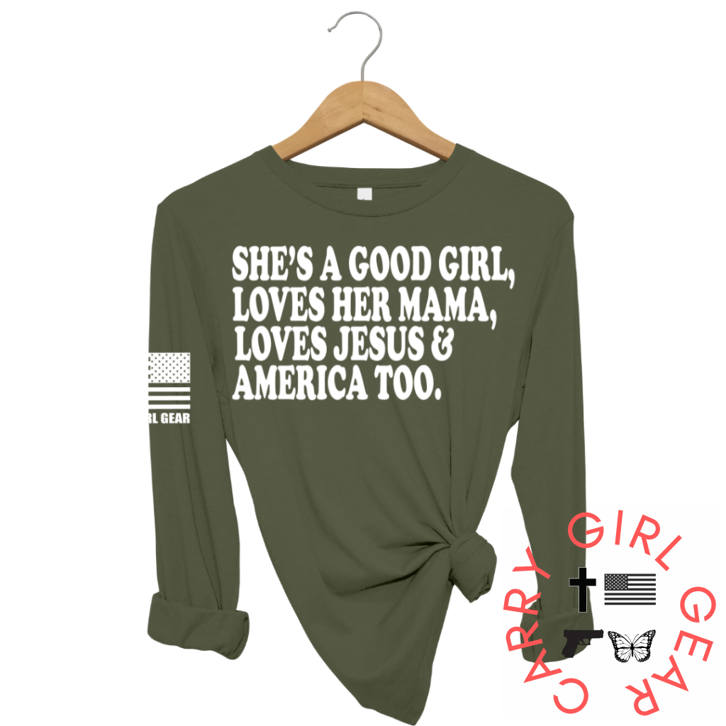 SHE'S A GOOD GIRL Long Sleeve