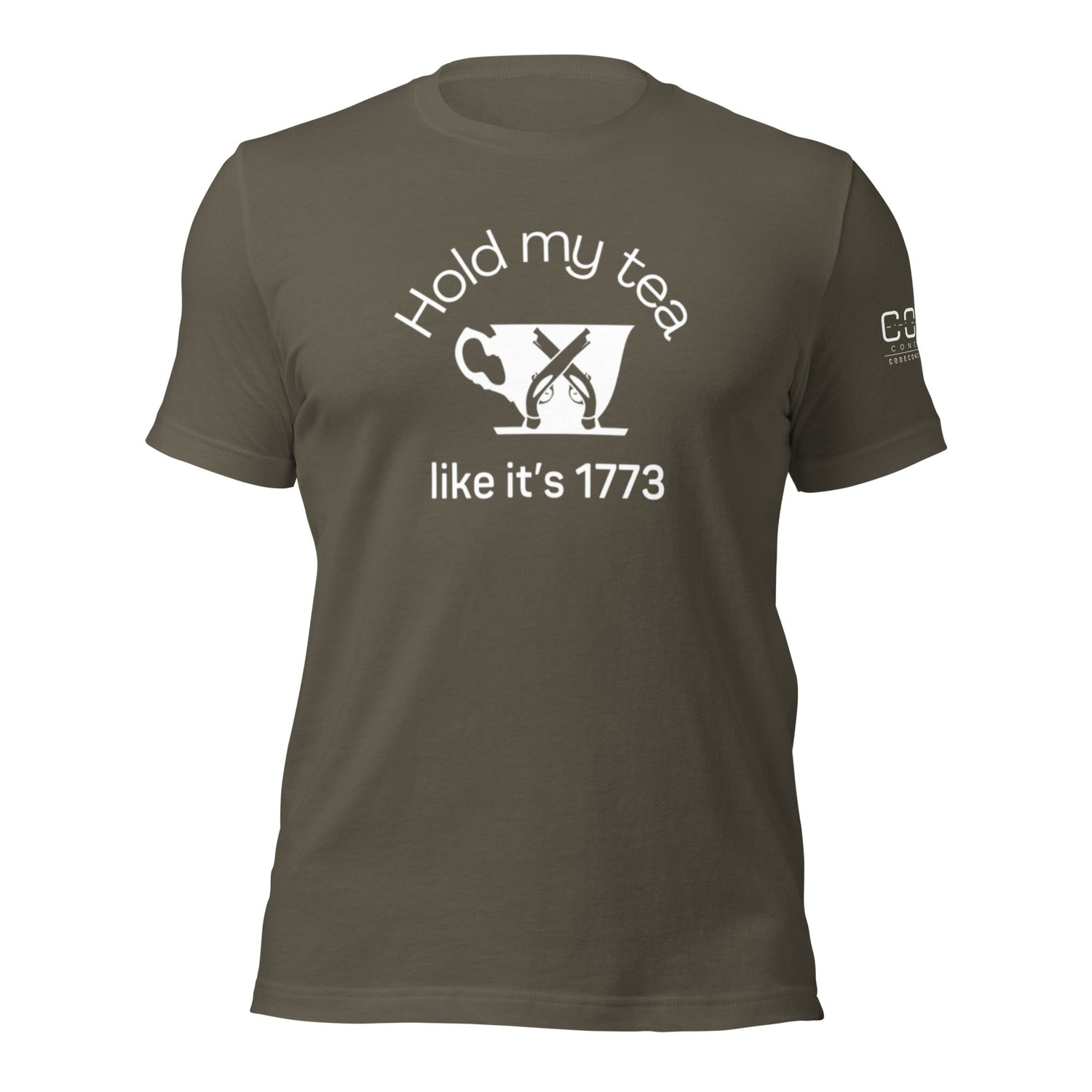 Hold my tea - Unisex t-shirt - Dark