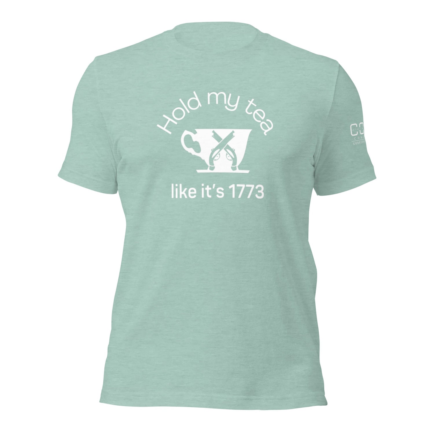 Hold my tea - Unisex t-shirt - Dark