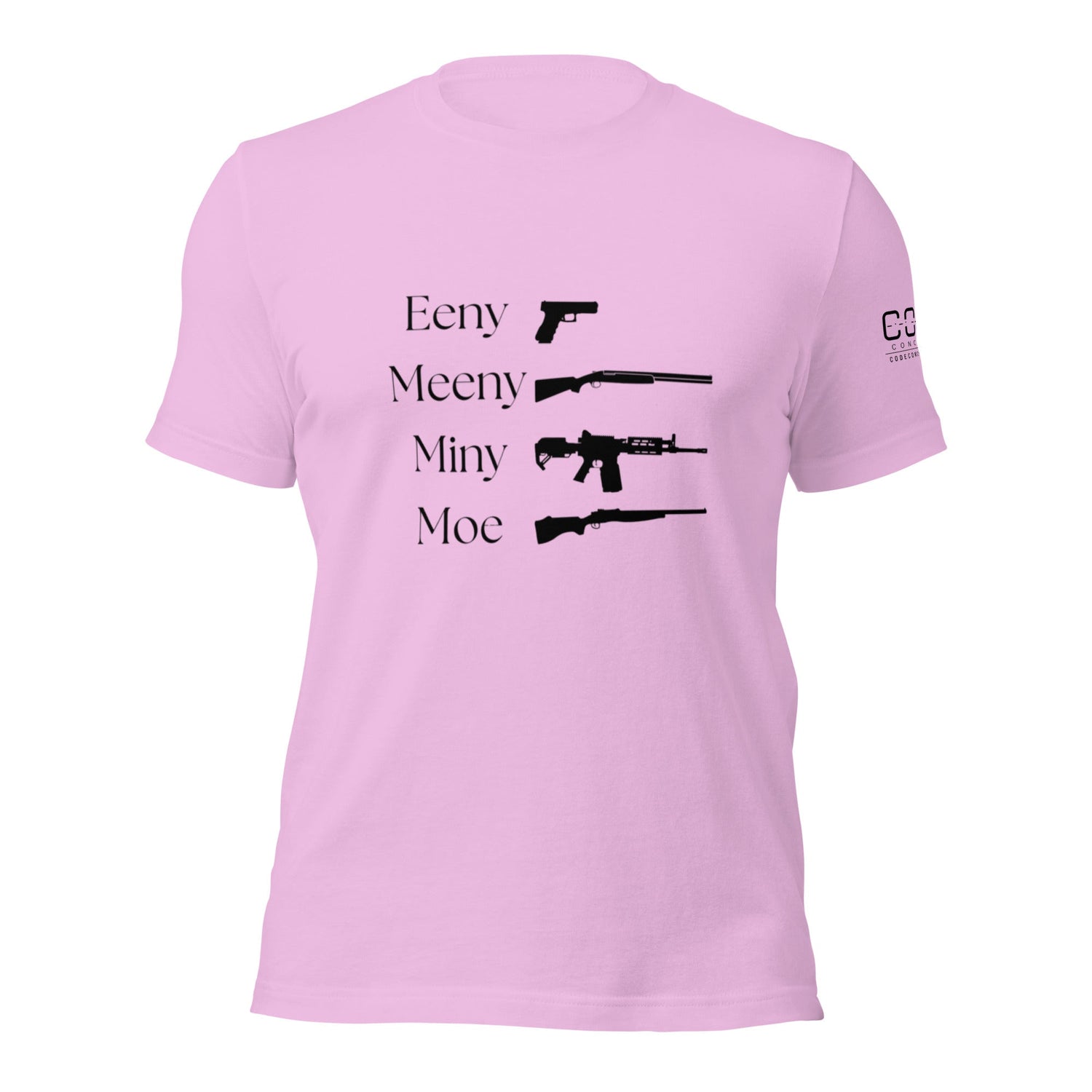 Eeny, Meeny, Miny, Moe - Unisex t-shirt - Light