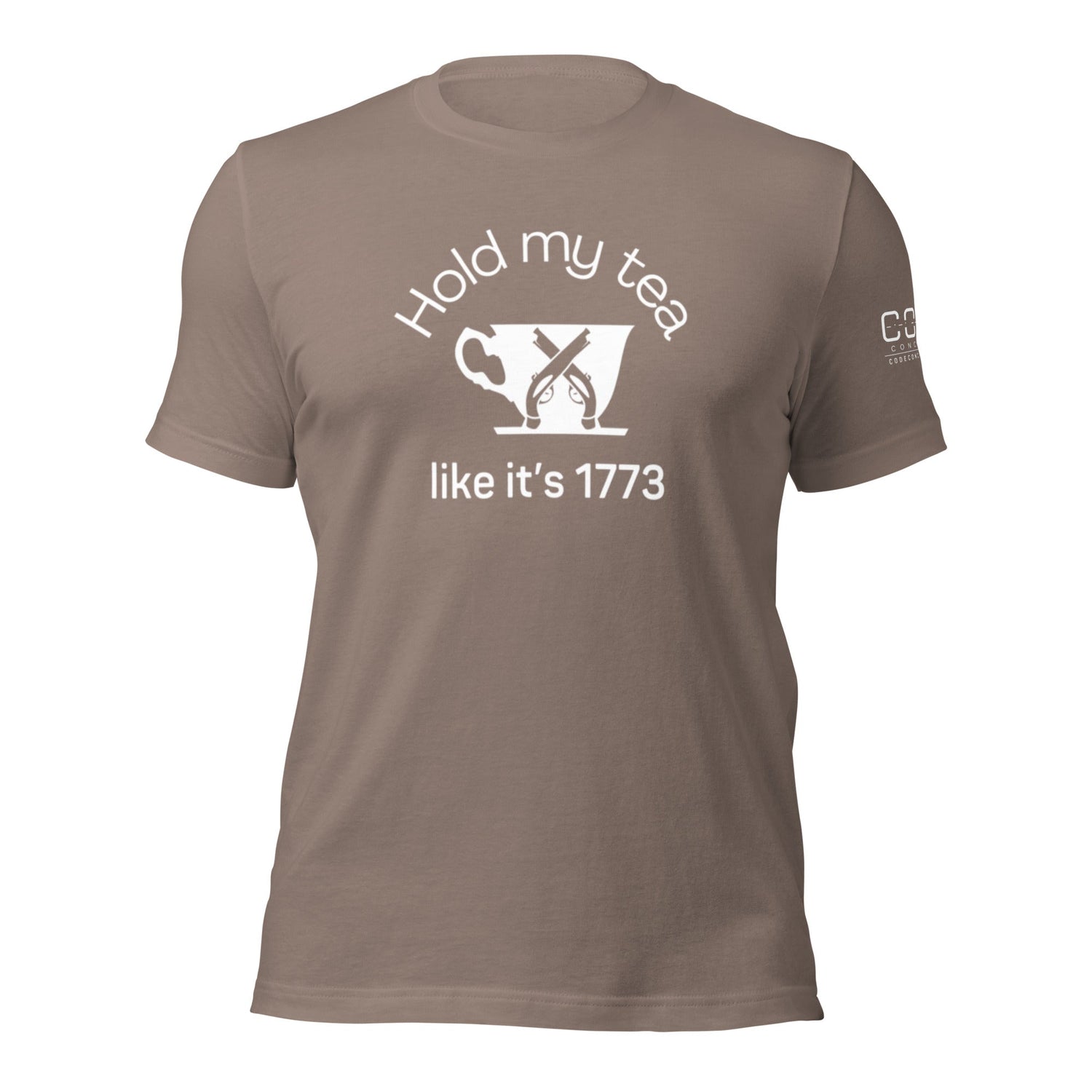 Hold my tea - Unisex t-shirt - Dark