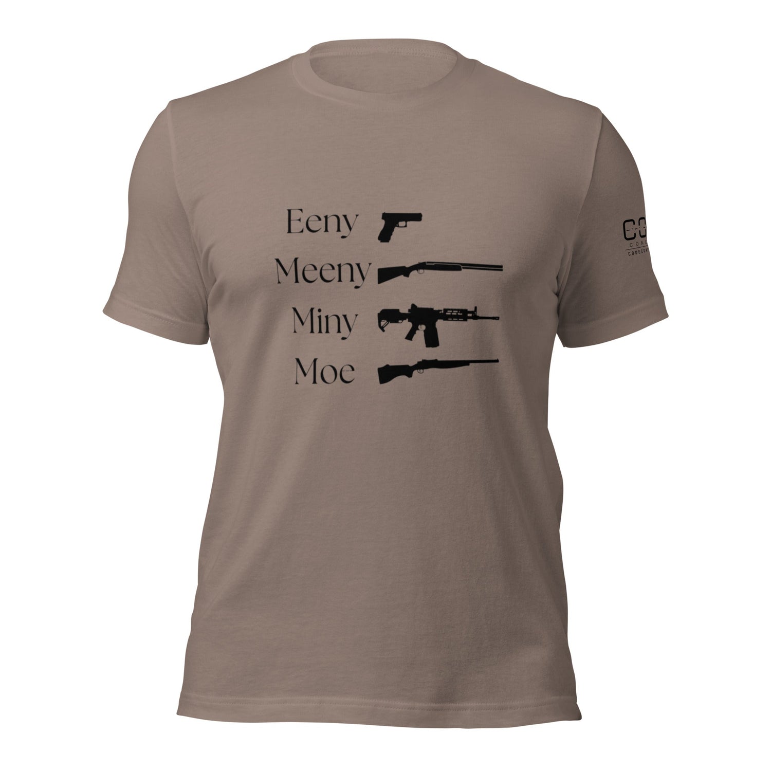 Eeny, Meeny, Miny, Moe - Unisex t-shirt - Light