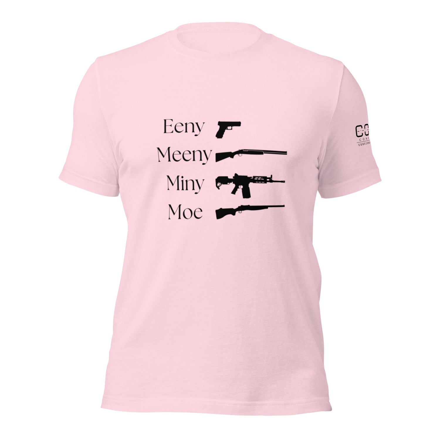 Eeny, Meeny, Miny, Moe - Unisex t-shirt - Light