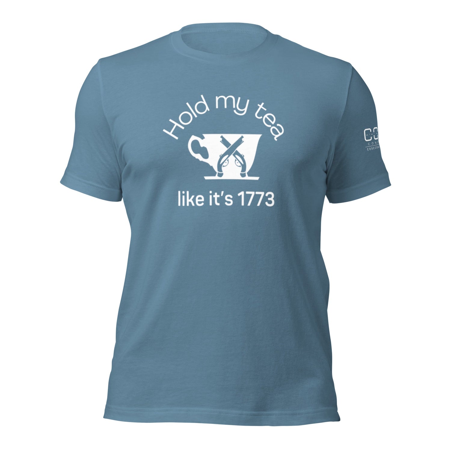 Hold my tea - Unisex t-shirt - Dark