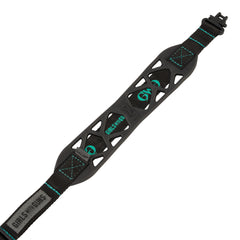 Black Label Rifle Sling by Girls with Guns - rubber backing for a secure hold ensures your rifle stays in place