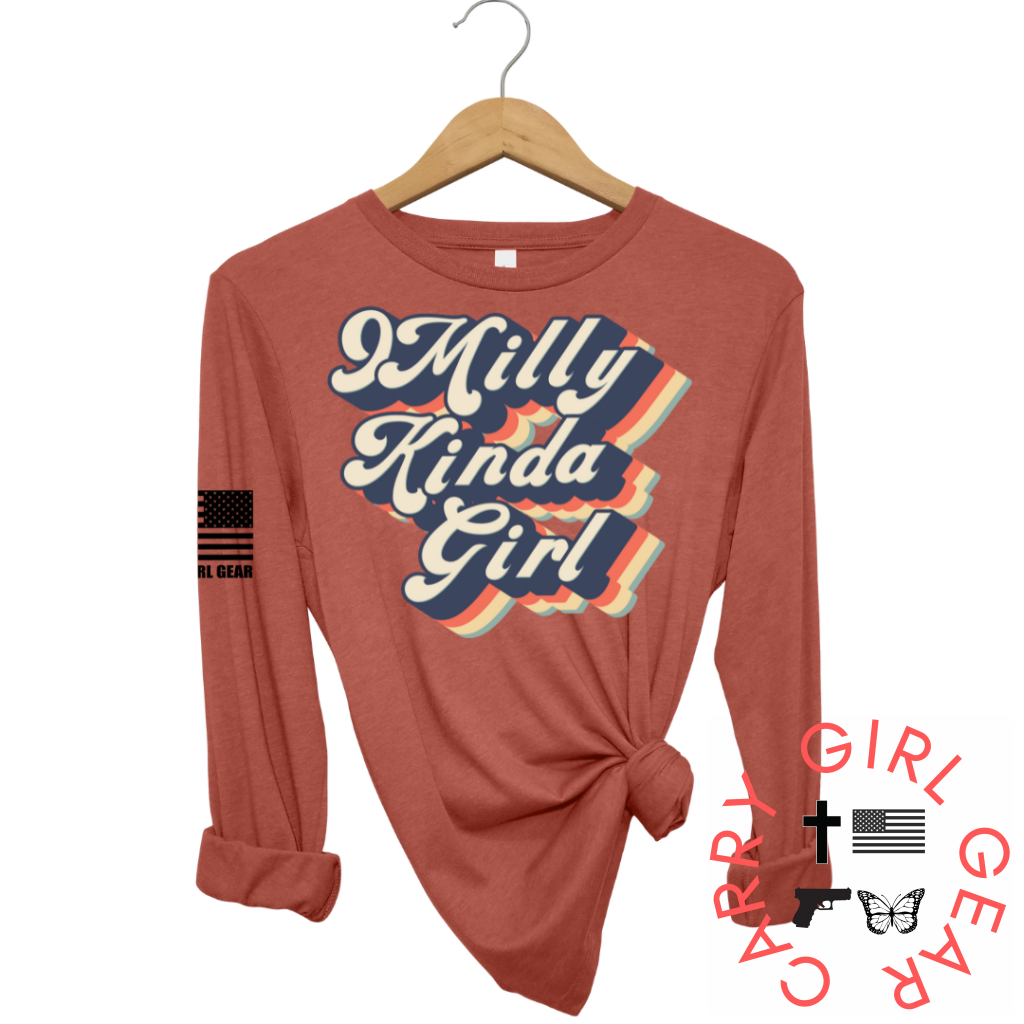 9 MILLY KINDA GIRL Long Sleeve