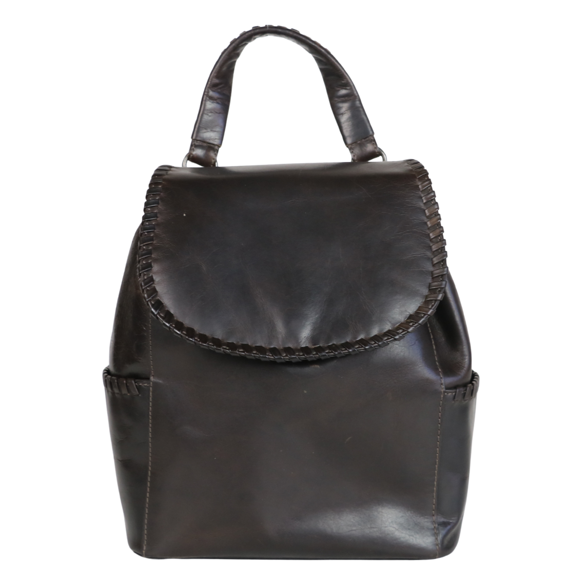 Concealed Carry Allie Leather Backpack by Lady Conceal