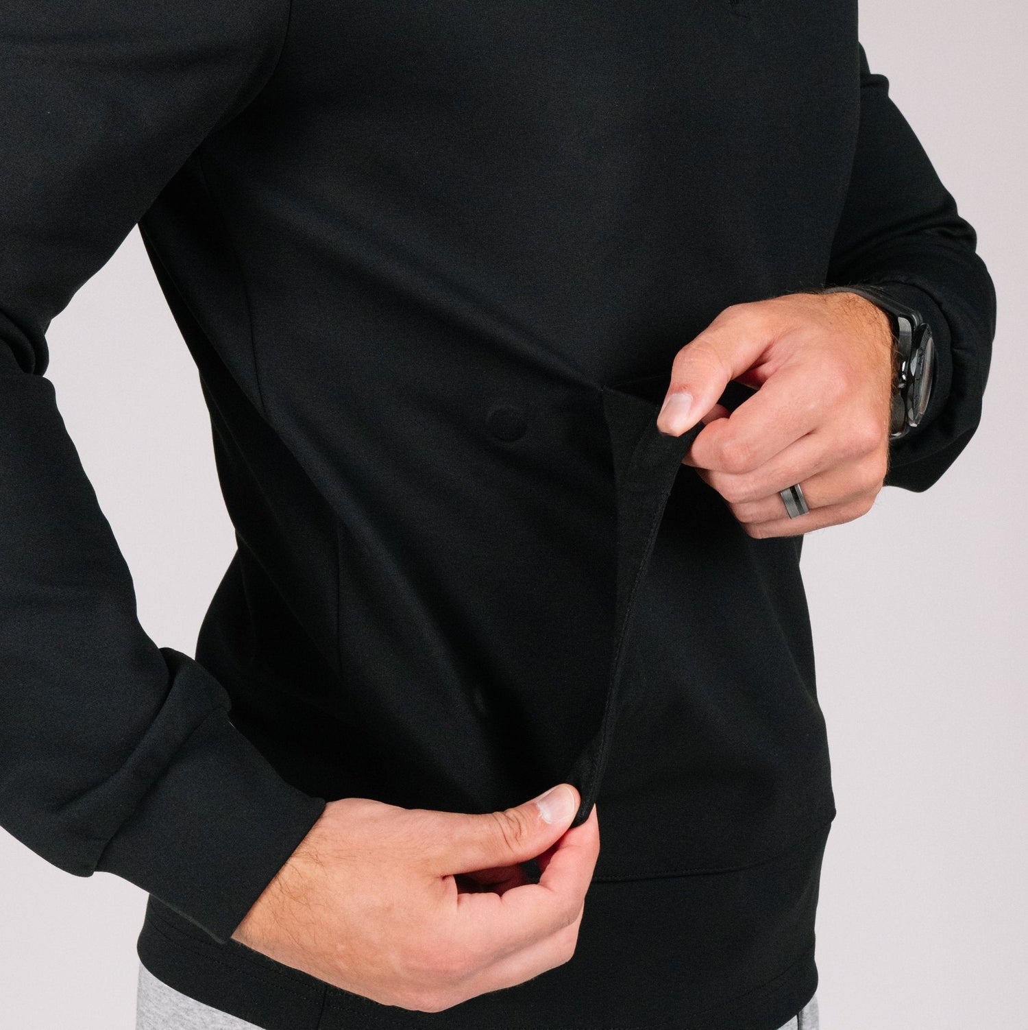 Durable Hoodie - Midnight Black