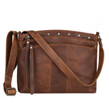 Concealed Carry Brynn Leather Crossbody by Lady Conceal