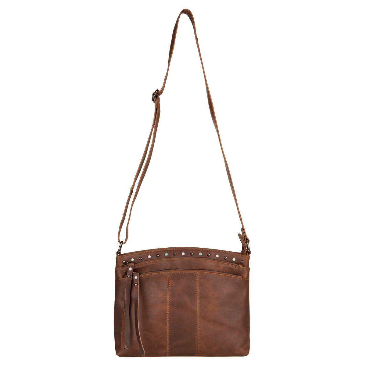 Concealed Carry Brynn Leather Crossbody by Lady Conceal