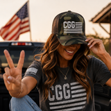 CGG FREEDOM FLAG Trucker