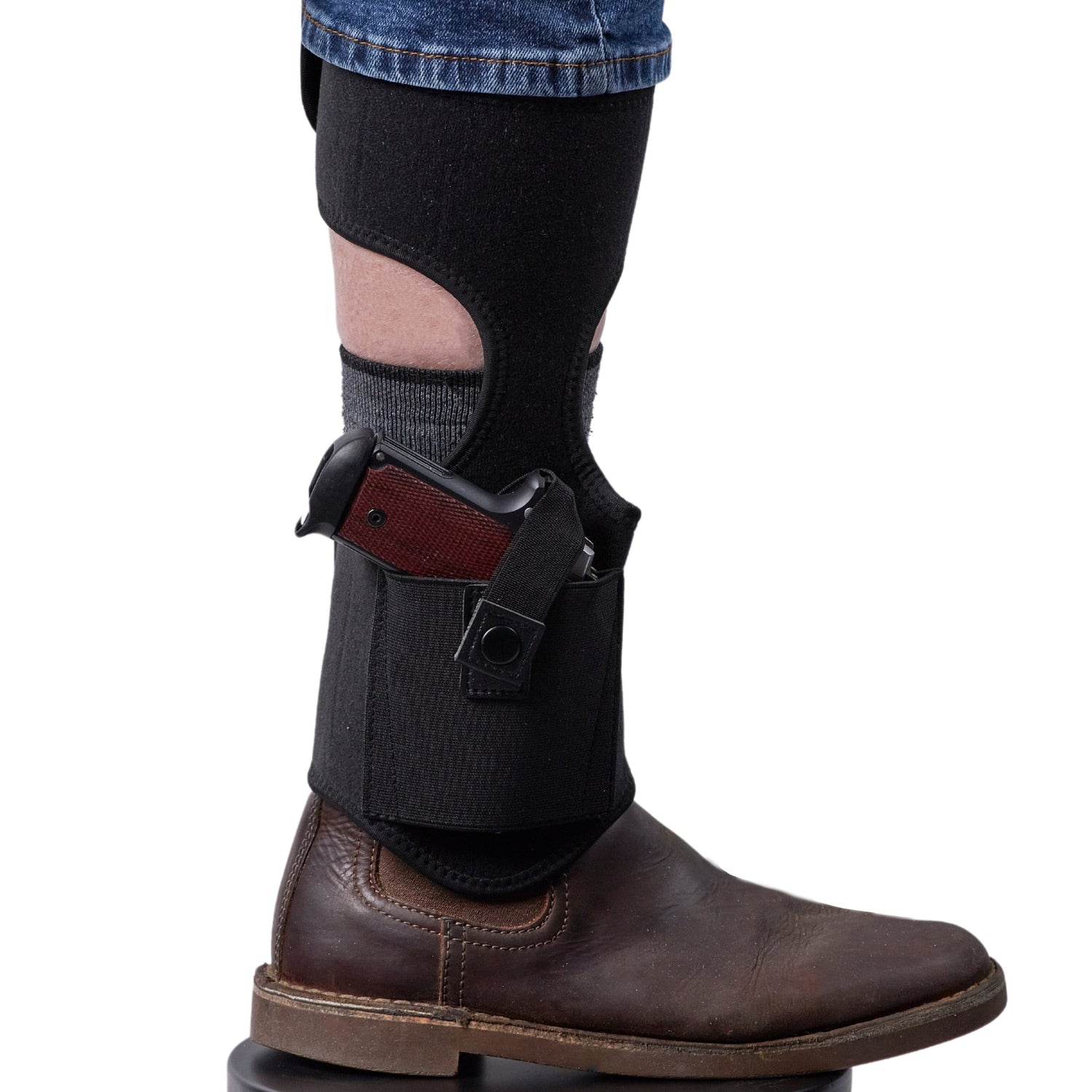 Unisex Double Strap Ankle Holster by DS Conceal
