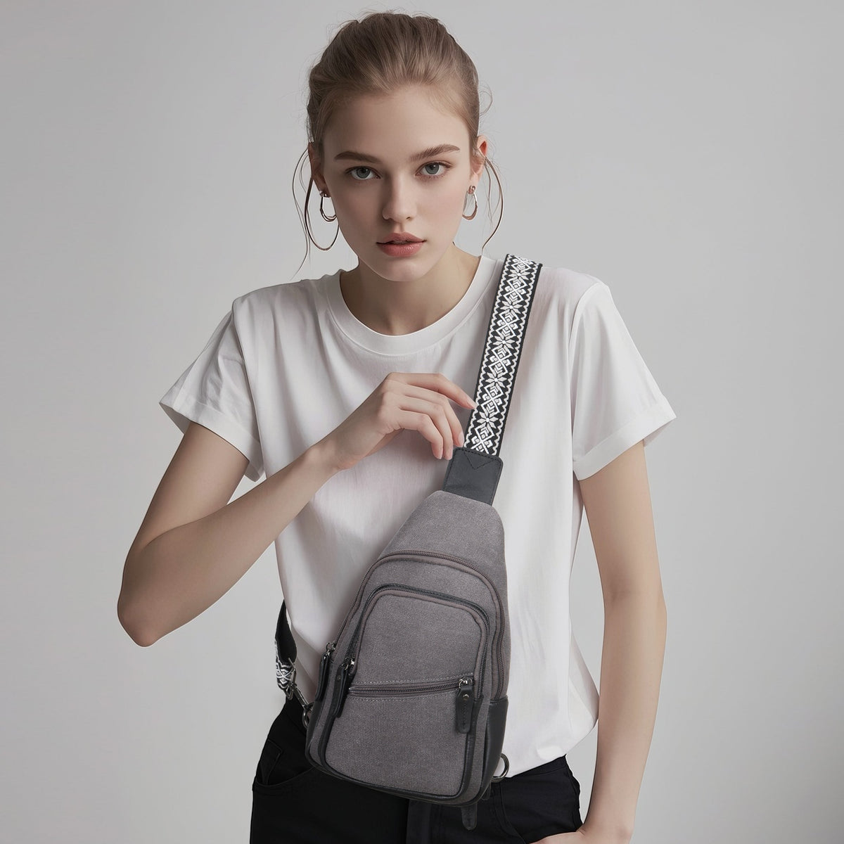 Concealed Carry Indie Canvas Sling by DS Conceal