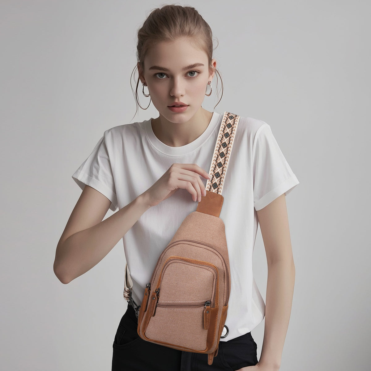 Concealed Carry Indie Canvas Sling by DS Conceal