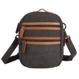 Concealed Carry Unisex Jax Canvas Crossbody by DS Conceal
