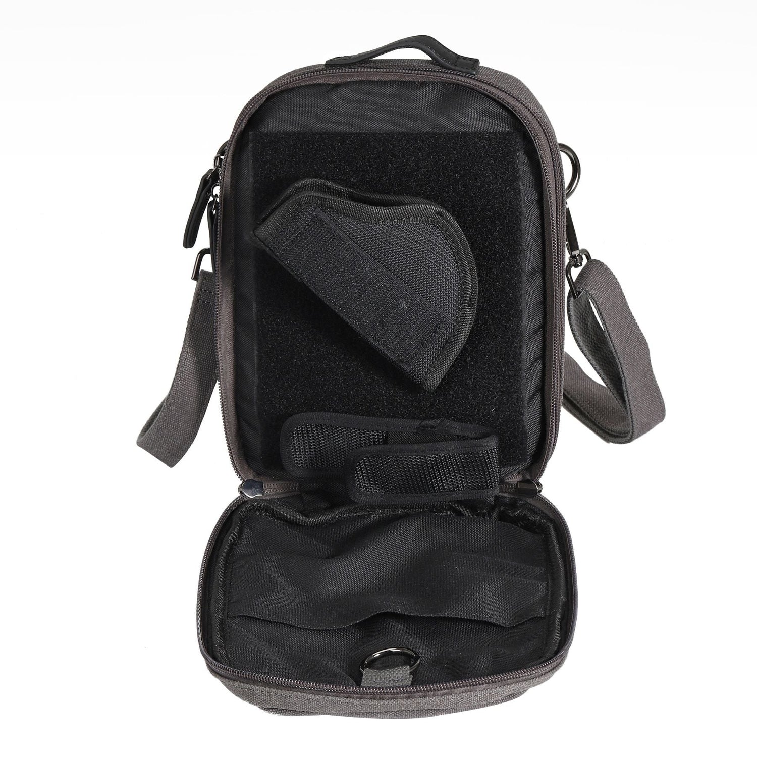 Concealed Carry Unisex Jax Canvas Crossbody by DS Conceal