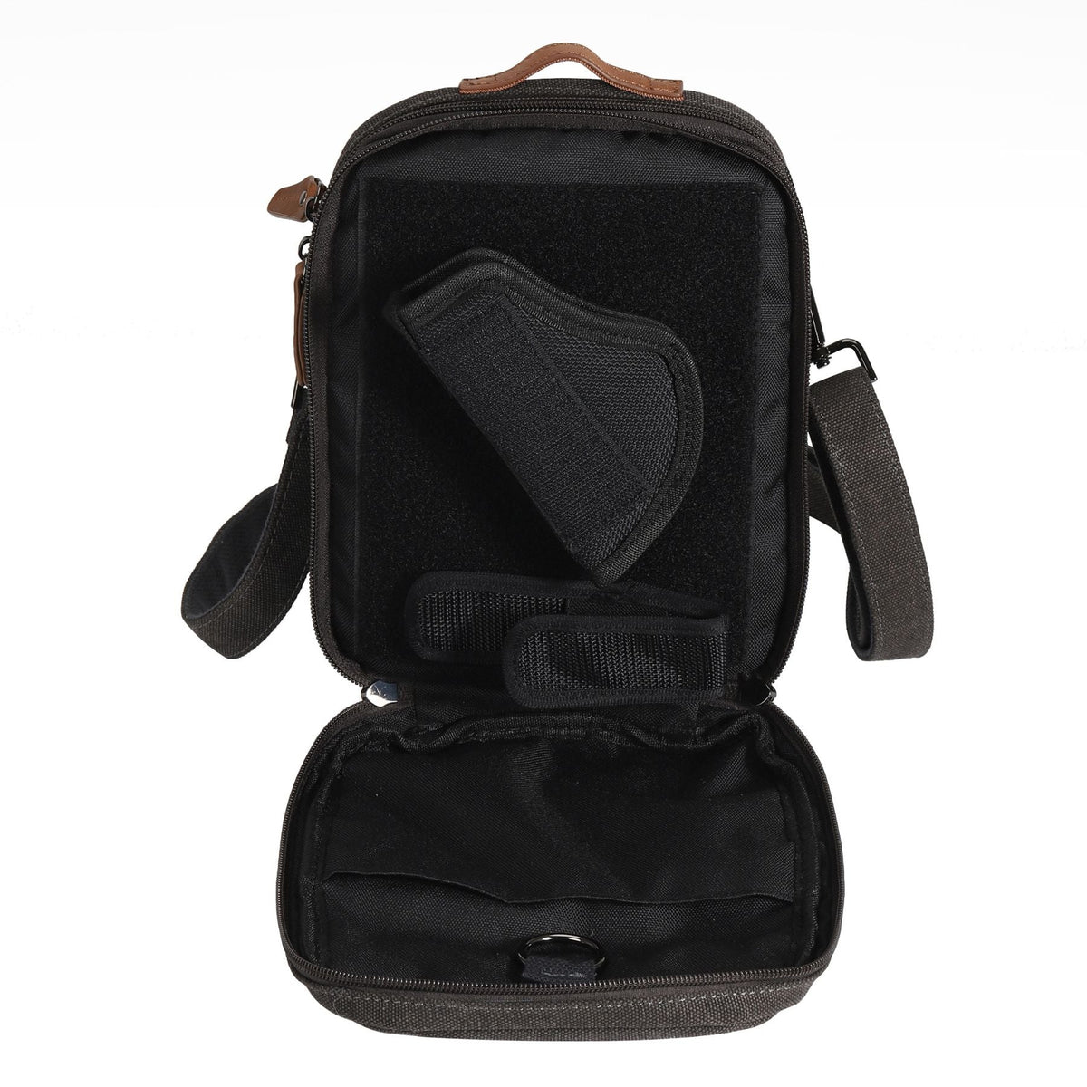 Concealed Carry Unisex Jax Canvas Crossbody by DS Conceal