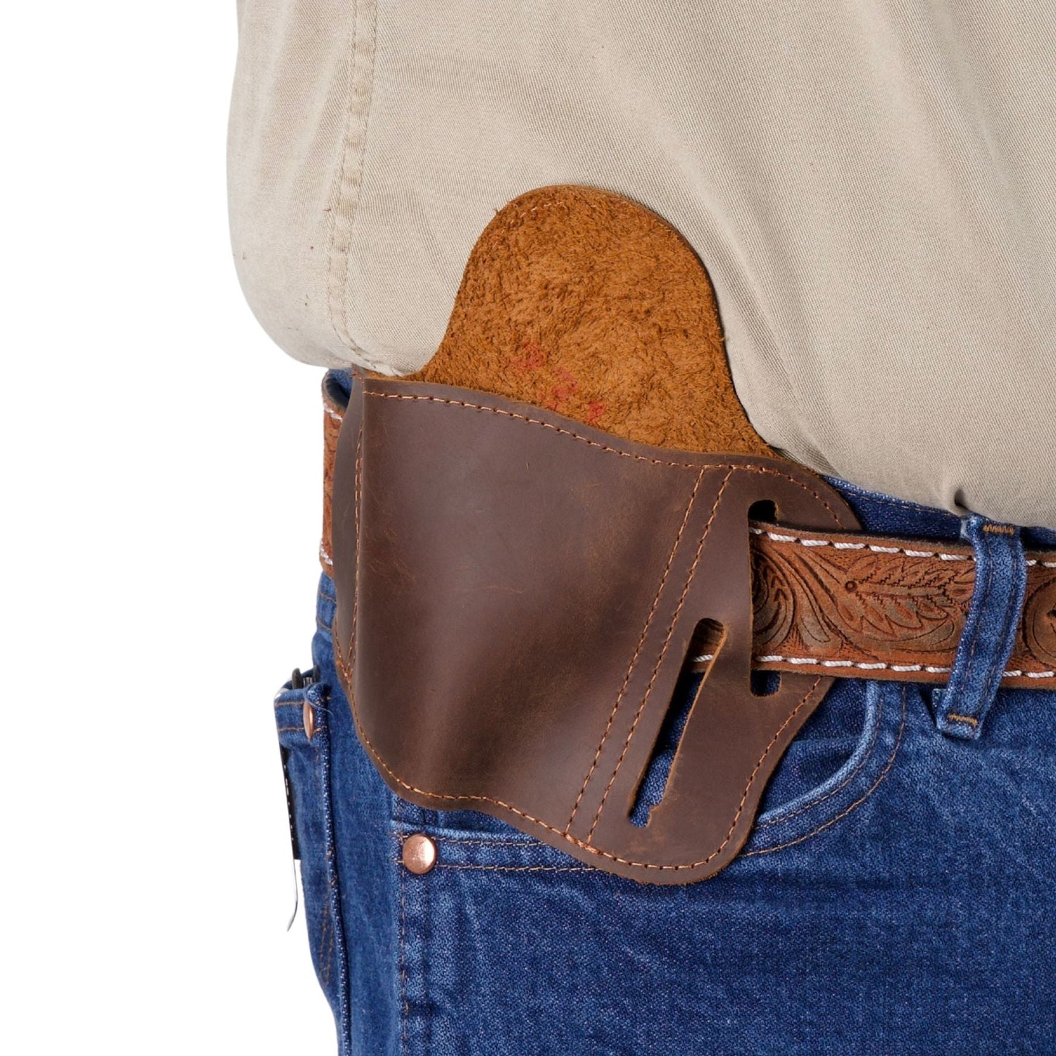 Right-Handed Leather Belt Holster by DS Conceal