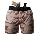 Carrier Training Shorts - Desert Camo 5"