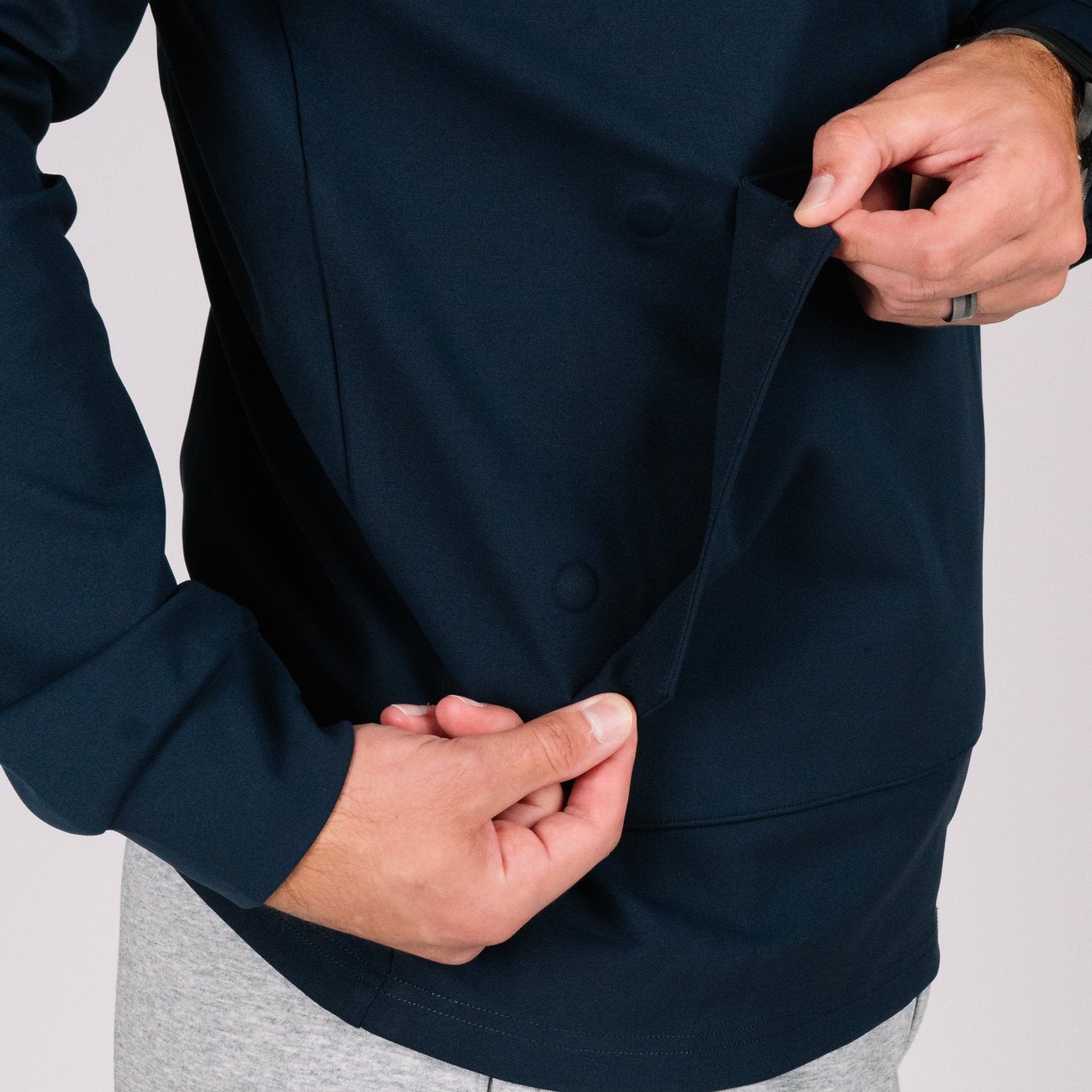Durable Hoodie - Navy Blue