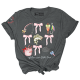 GIRLS CAN FISH TOO Tee