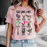 GOD SAYS I AM Tee