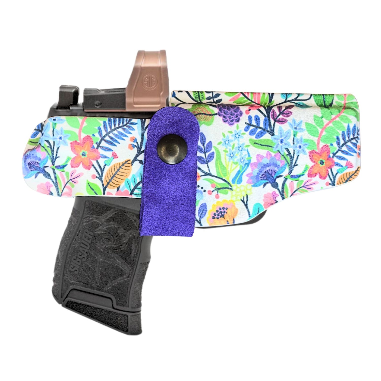 Springfield Hellcat with Red Dot Optic Flashbang Bra Holster