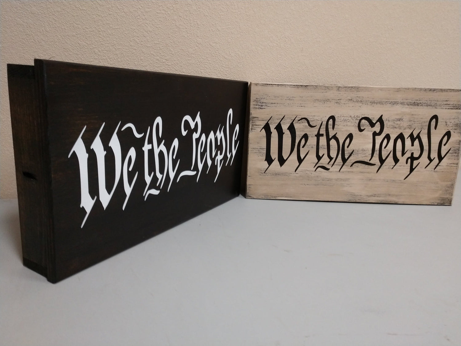 Mini WE THE PEOPLE Mini Gun Storage Sign