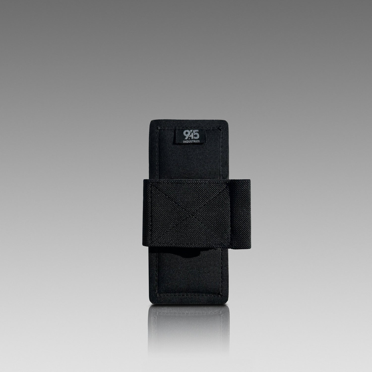 QAPS LOW PROFILE CORDURA® CONCEALMENT BAG (SMALL) VELCRO FRONT BLACK WITH IWB ADAPTER