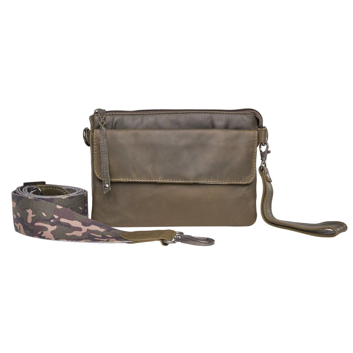 Concealed Carry Natasha Leather Crossbody by Lady Conceal