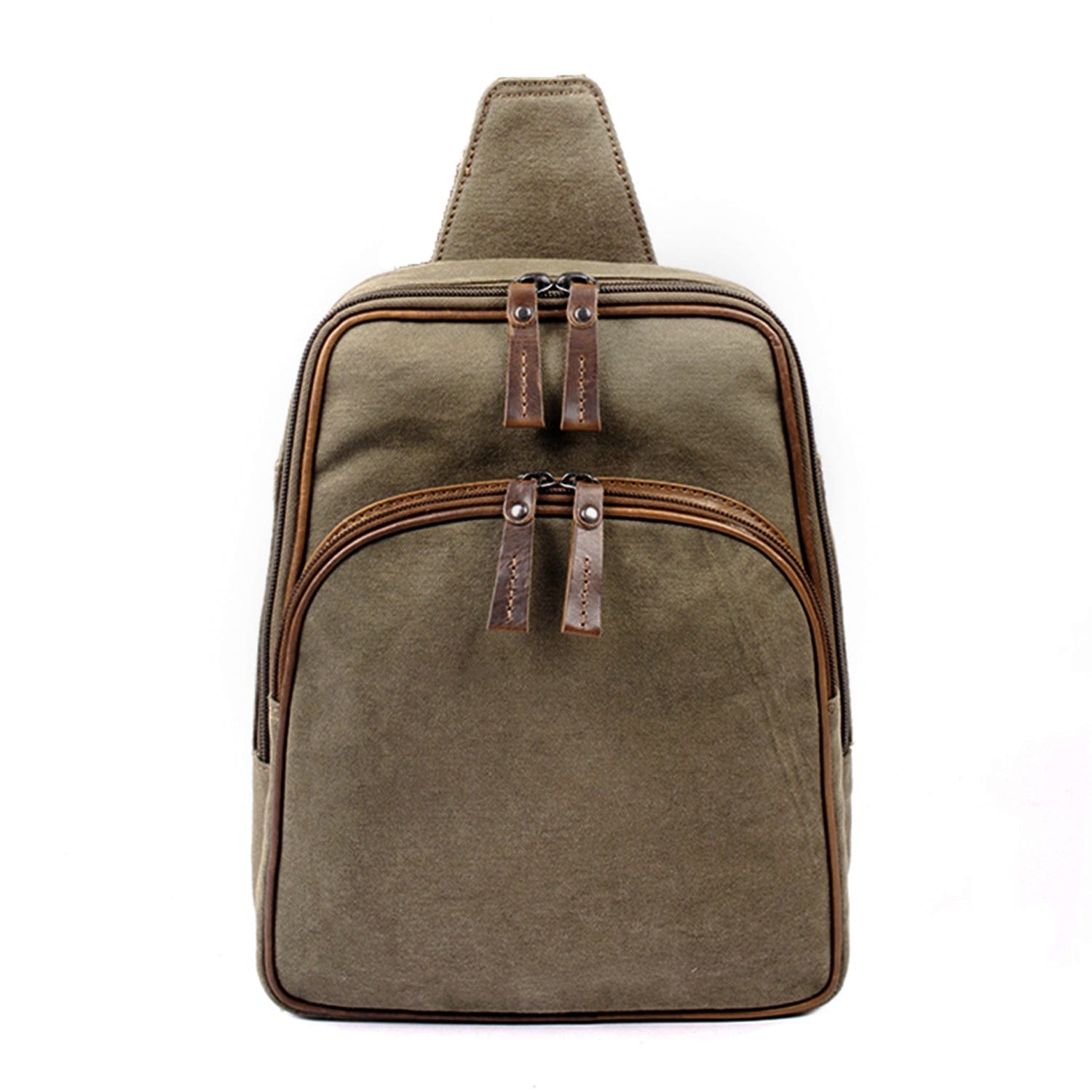 Concealed Carry Unisex Kennedy Canvas Sling Backpack
