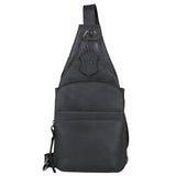 Concealed Carry Unisex Dakota Leather Sling by Lady Conceal - Large and Regular Size