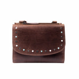 Concealed Carry Raelynn Buffalo Leather Crossbody RFID Organizer by Lady Conceal