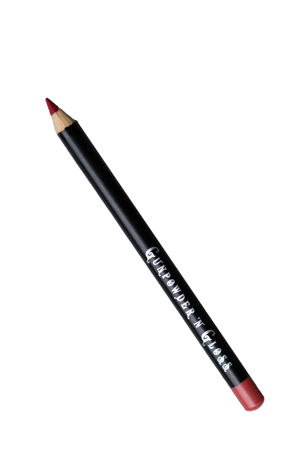 Mineral Lip Liner in Tender, a soft red brown. Made in the USA by Gunpowder N Gloss • Proudly sold on LIVInOutdoors