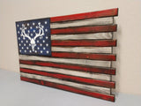 Dual Compartment Small American Flag Gun Concealment Case