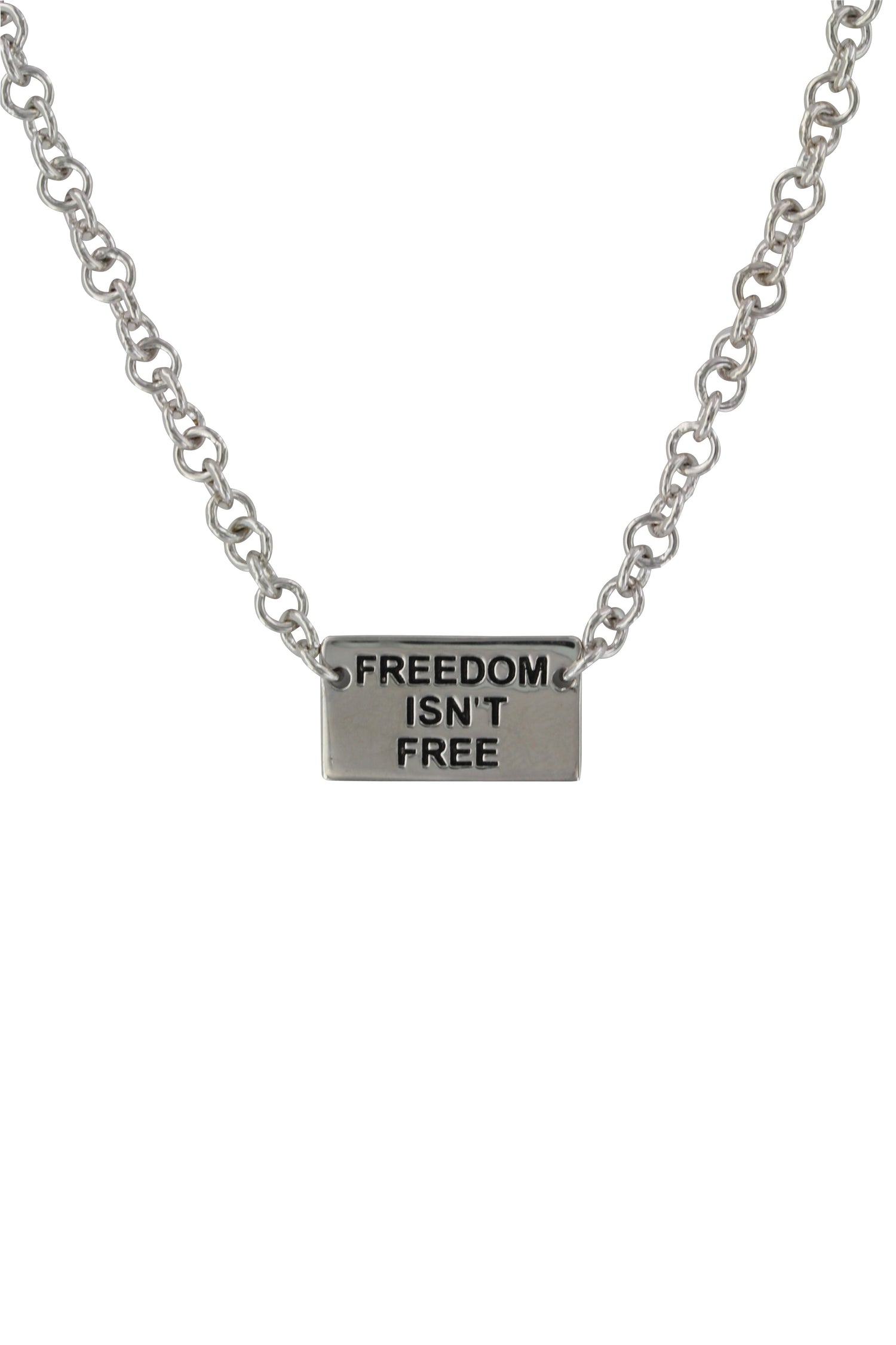 Freedom Isn't Free Necklace