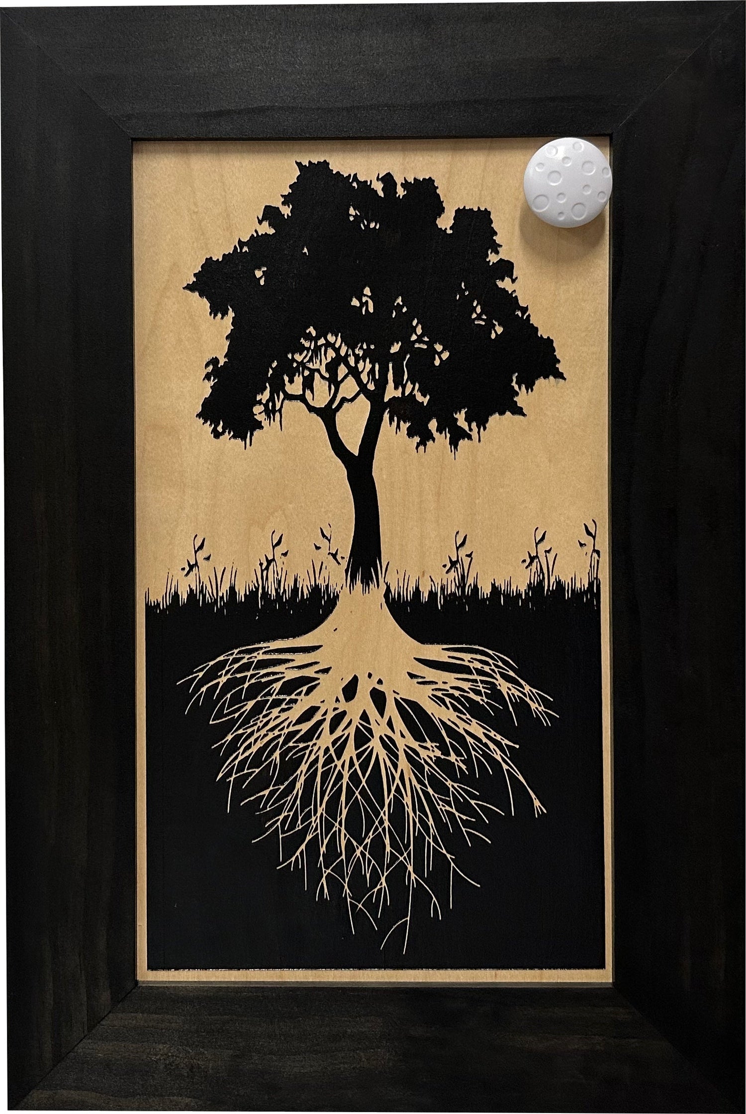 Tree of Life Hidden Gun Storage Wall Decor Concealment Furniture