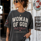 WOMAN OF GOD - BUILT DIFFERENT TEE